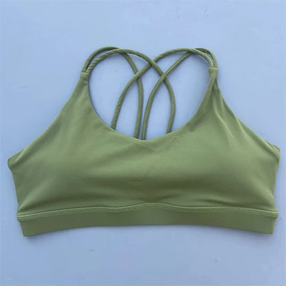 Women’s High Strength Fitness Bra – Soft, Padded Sport Top for Gym & Yoga