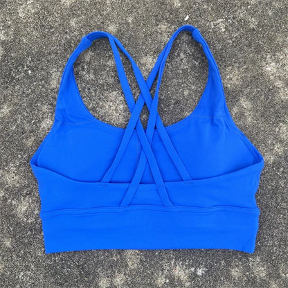 High-Quality Solid Color Sports Bra for Women