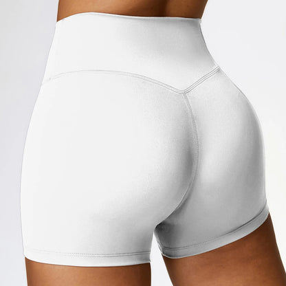 Women's High Waist Yoga Shorts - Breathable & Quick Dry