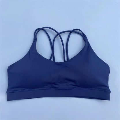 Women’s High Strength Fitness Bra – Soft, Padded Sport Top for Gym & Yoga