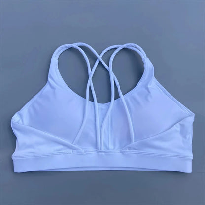 Women’s High Strength Fitness Bra – Soft, Padded Sport Top for Gym & Yoga