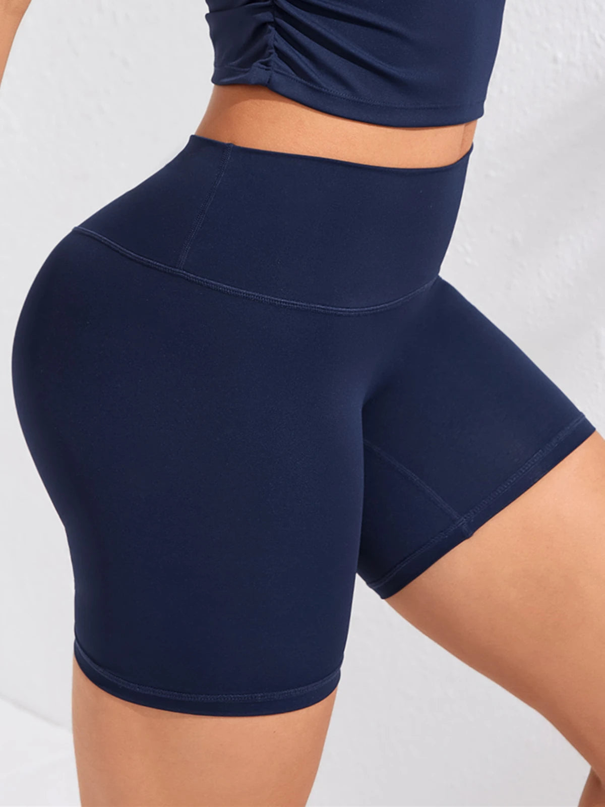 Sexy High Waist Fitness Shorts - Quick Dry & Breathable