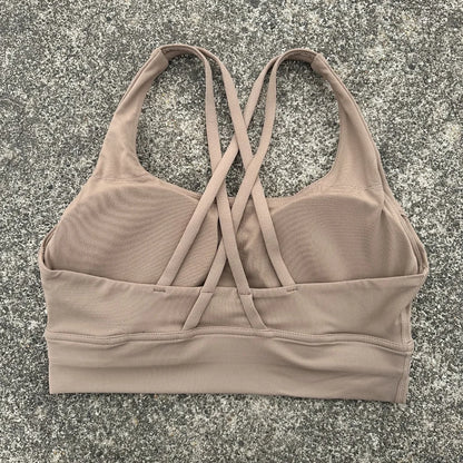 High-Quality Solid Color Sports Bra for Women