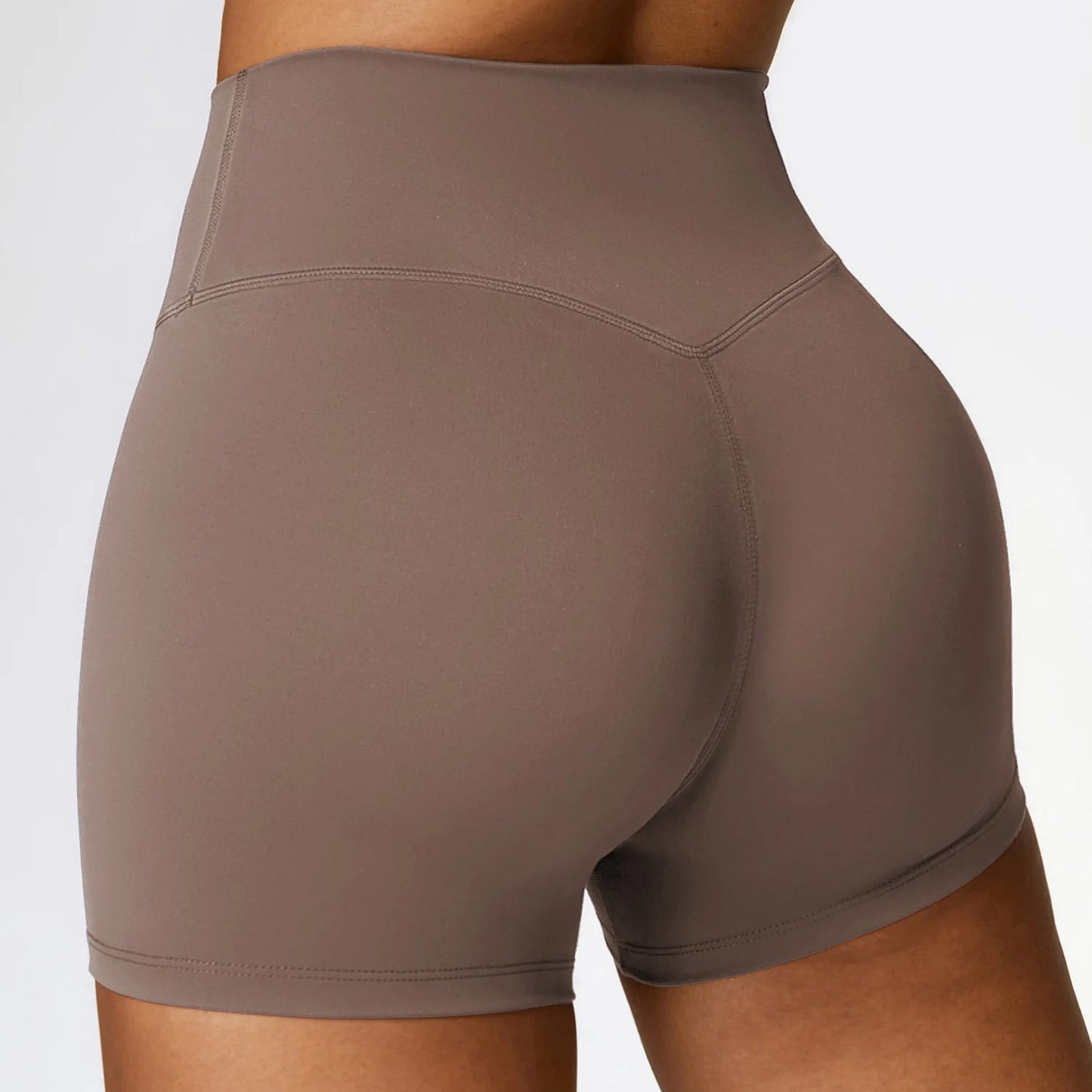 Women's High Waist Yoga Shorts - Breathable & Quick Dry