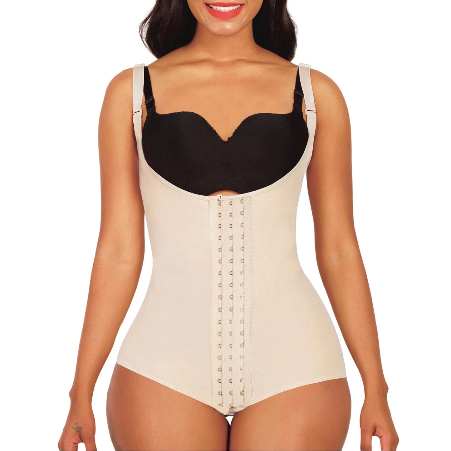 Women’s Waist Trainer & Butt Lifter Bodysuit – Slimming & Shaping Shapewear.