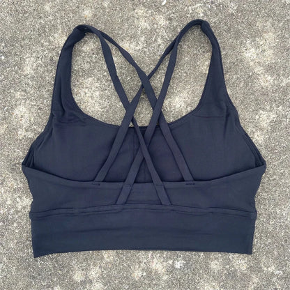 High-Quality Solid Color Sports Bra for Women