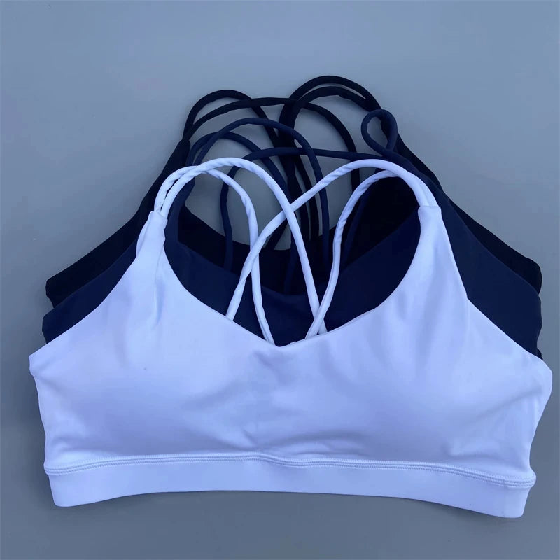 Women’s High Strength Fitness Bra – Soft, Padded Sport Top for Gym & Yoga