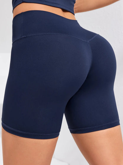 Sexy High Waist Fitness Shorts - Quick Dry & Breathable