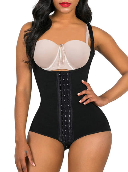 Women’s Waist Trainer & Butt Lifter Bodysuit – Slimming & Shaping Shapewear.