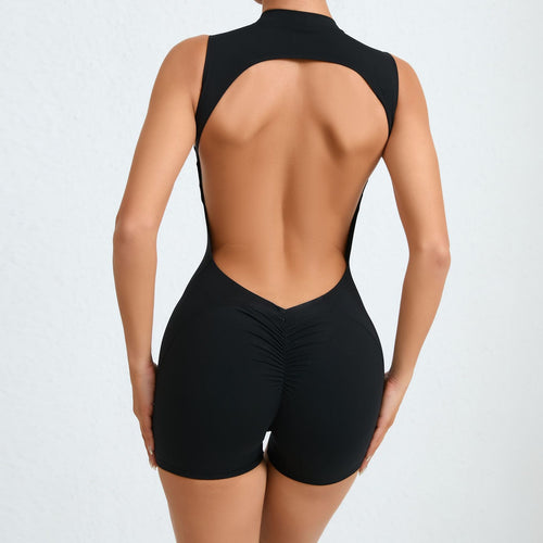 Elegant & Breathable Yoga Jumpsuit – Perfect for Summer Workouts!